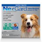 Antipulgas e Carrapatos NexGard para Cães de 10,1 kg a 25 kg com 3 Tabletes Antipulgas e Carrapatos NexGard para Cães de 10,1 kg a 25 kg com 3 Tabletes