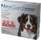 Antipulgas e Carrapatos NexGard para Cães de 25,1 a 50 kg 1 Tablete