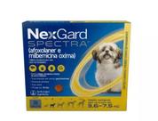 Antipulgas e Carrapatos Nexgard Spectra Cãe 3,6/7,5 kg 3cp