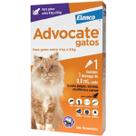 Antipulgas e Vermicida Advocate Elanco 0,8ml para Gatos de 4 a 8 Kg Antipulgas e Vermicida Advocate Elanco 0,8ml para Gatos de 4 a 8 Kg