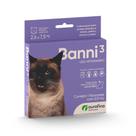 Antipulgas Ourofino Banni 3 para Gatos de 2,6 a 7,5 kg Antipulgas Ourofino Banni 3 para Gatos de 2,6 a 7,5 kg