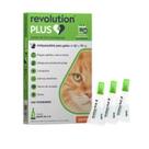 Antipulgas revolution plus gatos 5,1kg a 10kg - 3 pipetas