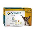 Antipulgas Zoetis Simparic Cães De 1,3 - 2,5Kg 1 Comprimido