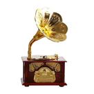 Antique Classical Retro Gramophone Music Box Decoração para casa Presente criativo