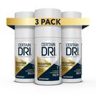 Antitranspirante Certain Dri Prescription Strength 36 ml, pacote com 3