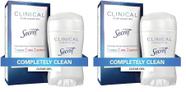 Antitranspirante e desodorante Secret Clinical Strength 50mL x2 Antitranspirante e desodorante Secret Clinical Strength 50mL x2
