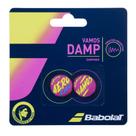Antivibrador Babolat Vamos Damp com 2 unidades - Amarelo e Roxo