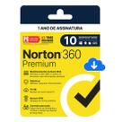 Antivírus Norton 360 Premium 10 Dispositivos 1 ANO 75GB Cloud ESD Antivírus Norton 360 Premium 10 Dispositivos 1 ANO 75GB Cloud ESD