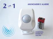Anunciador de Presença C/ Alarme Ding-Dong Acompanha Bateria 9V Anunciador de Presença C/ Alarme Ding-Dong Acompanha Bateria 9V