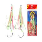 Anzóis De Pesca Luminosos Para O Mar, 2 Unidades Por Saco, Isca Macia Para Água Salgada, Atum,