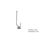 Anzol 260h crystal com 5 unidades