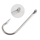 Anzol Argola N4 Para Pesca Profissional em Aço Galvanizado Caixa com 50 Unidades
