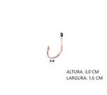 Anzol carpeiro branco 12147