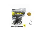 Anzol Chinu n. 09 - Black Nickel - 30 unidades - Marine Sports