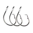 Anzol Circular 14/0 Circle Hook Niquelado 50 Unidades Pesca