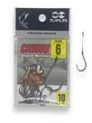 Anzol Encastoado Maruri Chinu Black Cartela 06 com 10
