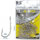 Anzol Marine Sports 4330 Super Strong 1/0 Ao 3/0 Nickel 50 Unidades
