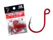 Anzol Maruri Kaiju Red H16401 Nº 3/0 - 10 Unidades