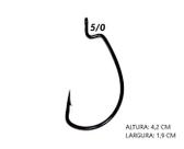 Anzol offset super lock com 10 unidades Anzol offset super lock com 10 unidades