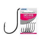 Anzol Pesca Marine Sports 12146 Super Resistente Black Nº 8 Cartela C/ 50un