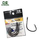 Anzol Pinnacle Mutsu Ring Light Black Nº 6/0 (3,70cm) - 10 Peças
