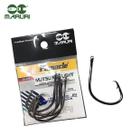 Anzol Pinnacle Mutsu Ring Light Black Nº 8/0 (4,10cm) - 10 Peças