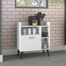 Aparador 1 Porta 3 Nichos 70cm Aparador 1 Porta 3 Nichos 70cm