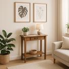 Aparador Altura 73cm Madeira Maciça Design Moderno Sala Jantar Hall Decoração
