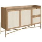 Aparador Balcao Buffet 139 Cm Pes Metal 28969 Oslo Hanover Artesano