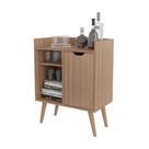 Aparador Balcão Mesa para Café/Bar Multifuncional AP2310 Amêndoa - Tecno