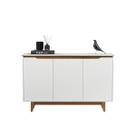 Aparador Buffet 3 Portas Moderno Mdf/mdp Multiuso Retro Top