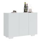 Aparador Buffet 3 Portas Multimóveis V1010 Branco