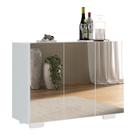 Aparador Buffet 4 Portas Vegas V3560 Branco Branco