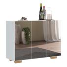 Aparador Buffet 4 Portas Vegas V3560 Branco/