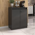 Aparador Buffet 60cm 2 Portas com Chave Multimóveis CR50099
