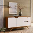 Aparador Buffet Ambiente Vicenza Ype Off White - New Ceval