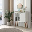 Aparador Buffet Balcão Multiuso Para Sala Escritório Cozinha Cantinho do Café