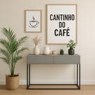 Aparador Buffet Balcão Para Sala de Estar Cantinho Do Café