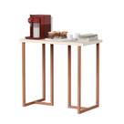 Aparador Buffet Bancada para Cantinho do Café Mali 76cm Estilo Industrial Pe de Ferro