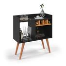 Aparador Buffet Bar Retro RUBI Com Adega/Suporte Pés Palito Aparador Buffet Bar Retro RUBI Com Adega/Suporte Pés Palito