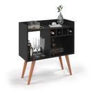 Aparador Buffet Cantinho Café Escritório Retro Modelo RUBI Pés Palito Chanfrado Aparador Buffet Cantinho Café Escritório Retro Modelo RUBI Pés Palito Chanfrado