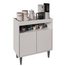 Aparador Buffet Cantinho Do Café 70,5cm Marie Branco M12 - D'rossi