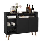 Aparador Buffet Celta Cantinho Organizador 3 Portas - 4 Cores