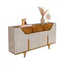 Aparador Buffet Danubio Off White com Naturalle Bechara