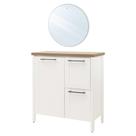 Aparador Buffet Ditália Com Tampo + Espelho Bn-01 Branco