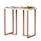 Aparador Buffet Mali 76cm Para Sala Hall de Entrada Com Pé de Ferro Industrial Design Moderno