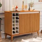 Aparador Buffet Mônaco com Adega 2 Portas Barzinho Alta Qualidade 100% MDF Aparador Buffet Mônaco com Adega 2 Portas Barzinho Alta Qualidade 100% MDF