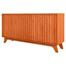 Aparador Buffet para Sala de Jantar Isa 100% MDF com 4 Portas Cimol Cinamomo Aparador Buffet para Sala de Jantar Isa 100% MDF com 4 Portas Cimol Cinamomo
