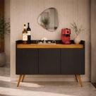 Aparador Buffet Sala 3 Portas Luise - Diversas Cores - Comprar Moveis para sua Casa