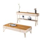 Aparador Buffet Vivant e Mesa de Centro Cadenza Pés em Aço Aparador Buffet Vivant e Mesa de Centro Cadenza Pés em Aço